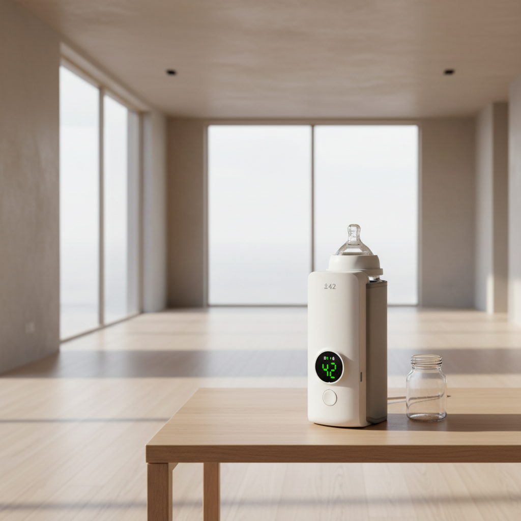 Portable wireless baby bottle warmer – draadloze flessenwarmer voor onderweg – Simplifylux