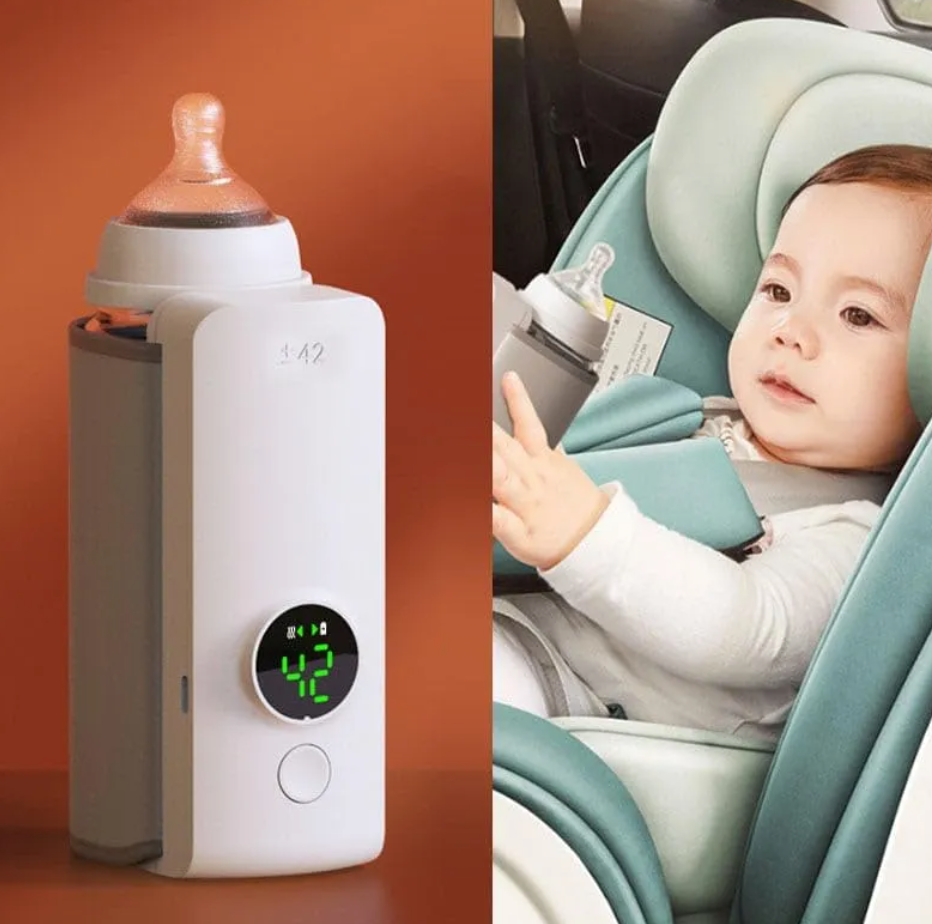 Portable wireless baby bottle warmer – draadloze flessenwarmer voor onderweg – Simplifylux