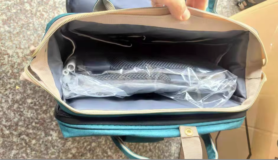 Grote mommy bag met veel vakken – luiertas voor op reis – Simplifylux