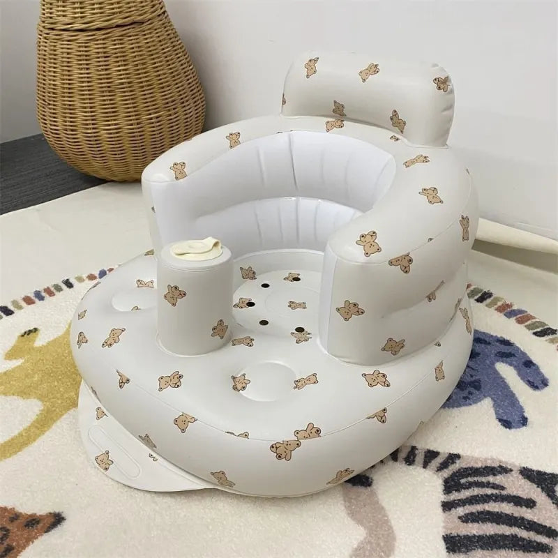 Opblaasbare babystoel voor eten en bad – veilige zitting voor baby – Simplifylux