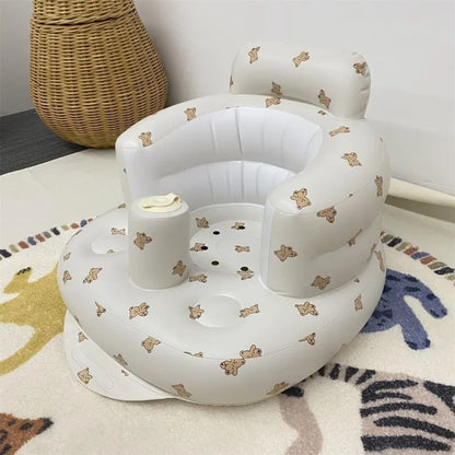Opblaasbare babystoel voor eten en bad – veilige zitting voor baby – Simplifylux