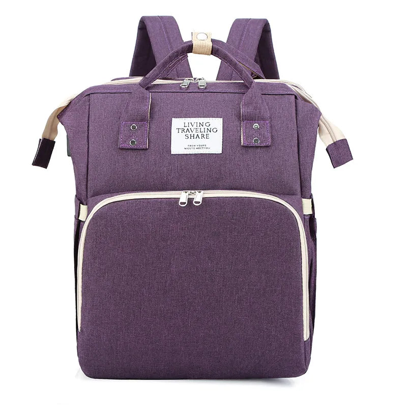 Grote mommy bag met veel vakken – luiertas voor op reis – Simplifylux