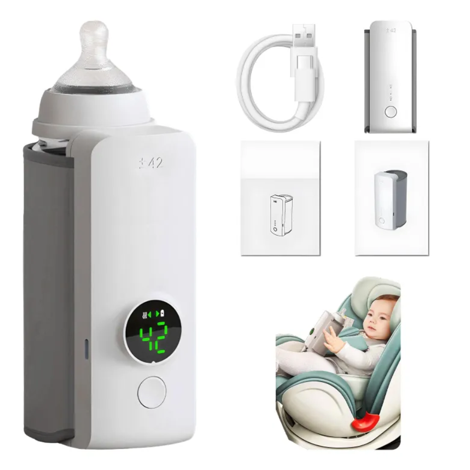 Portable wireless baby bottle warmer – draadloze flessenwarmer voor onderweg – Simplifylux