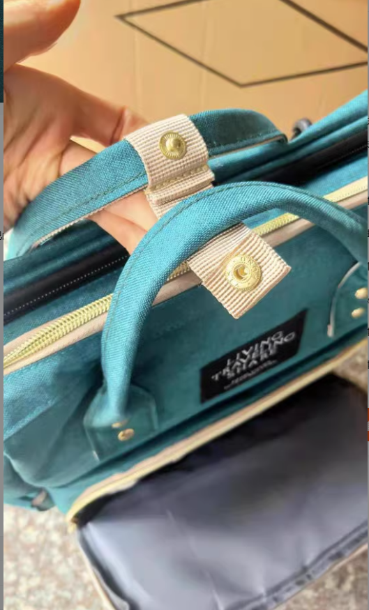 Grote mommy bag met veel vakken – luiertas voor op reis – Simplifylux