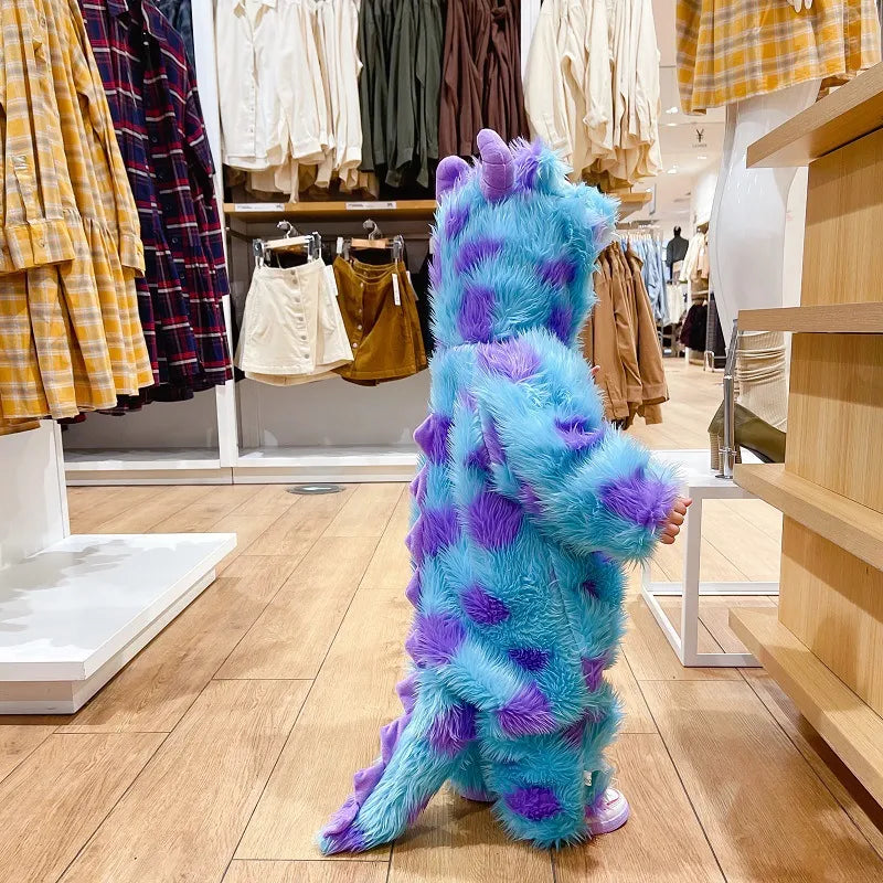 Schattig dieren babypakje met capuchon en rits – zachte baby jumpsuit – Simplifylux